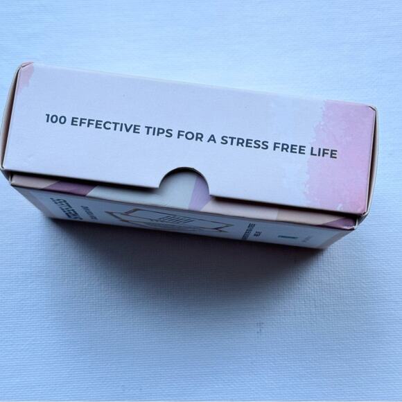 Stress Less 100 Effective Tips For a Stress Free Life Deck of Cards New in Box - Picture 9 of 9